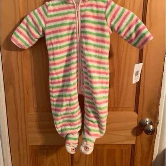 New With Tags 6-9 Months Zip Up Absorba Snow Suit, Paid $40 - Picture 6 of 6